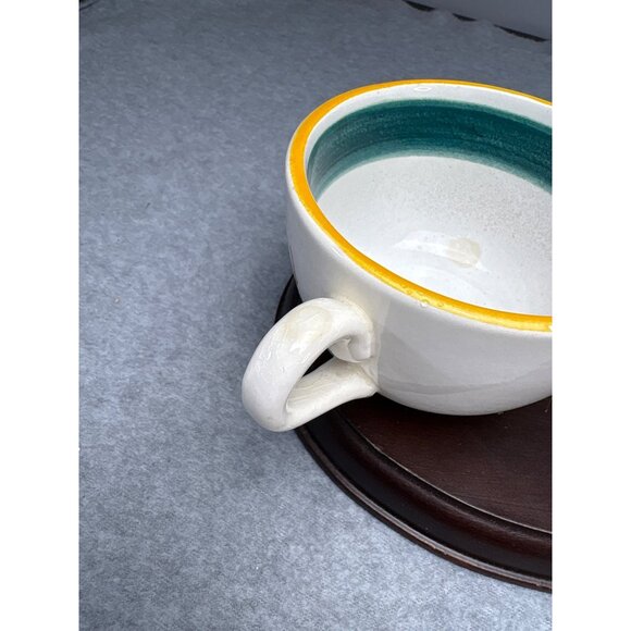 Stangl Pottery Fruit Cups Set of 2 with Floral Design Vintage - Picture 7 of 14